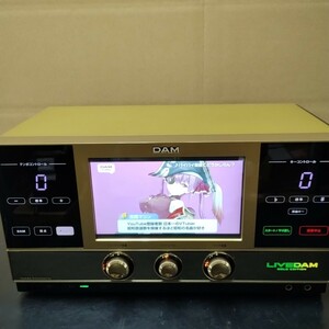 I83　業務用　第一興商　LIVE DAM コントローラー　DAM-XG5000G ゴールド 中古　点検動作品