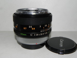 Canon FD 55mm /f1.2 レンス゛