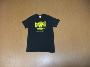 GILDAN　Tシャツ　ブラックS　CRUNCH　クランチ　古着