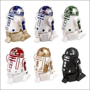 STAR WARS プルバックドロイド Phase3 ムービーセレクション 全6種 ガチャ カプセル R2-D2 R2ユニット プルバック スターウォーズ のこのこ