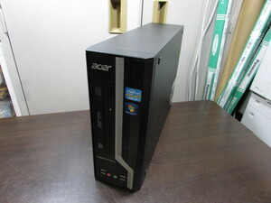 【YDT0607】★Acer Veriton X4610-B727 Corei7-2600/2GB/HD欠品/DVD-MULTI/OS無 本体のみ BIOS_OK★JUNK