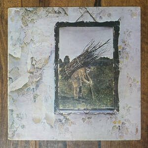 超レア! UK Original 初回 ATLANTIC 2401012 1st Stickered Label / Led Zeppelin IV MAT: A3/B3 完品