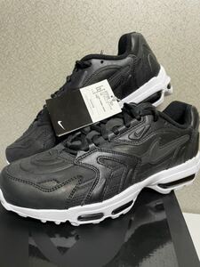 【未使用】Nike AIR MAX 96 II XX ナイキラボ エア マックス 96 II XX 黒 27.5cm 黒レザー