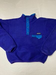 ◆ patagonia kids ◆ パタゴニア キッズ 80s 88年 Rマークタグ SNAP-T PULLOVER スナップT プルオーバー 12 約150cm