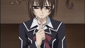 ★ヴァンパイア騎士 19話 アニメ素材(大判) / 考え込む優姫 / 樋野まつり原作 Vampire Knight