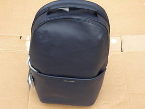 Cole Haan Leather Tribolo Backpack Navy コールハーン 革 トライボロ リュック ネイビー