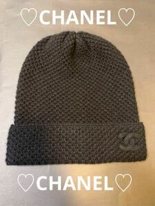 CHANEL シャネル 15Bカシミヤ ニットキャップ ブラック