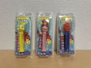 PEZ ペッツ リトルマーメイド ディズニー プリンセス Disney アメリカン雑貨 全3種 3点セットフィギュア 未開封