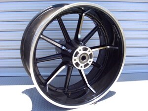 ◎ソフテイル FXSB 純正 リアホイール（18インチ ブラック 18×8.00 ハーレー ツインカム ブレイクアウト 純正 リア ホイール