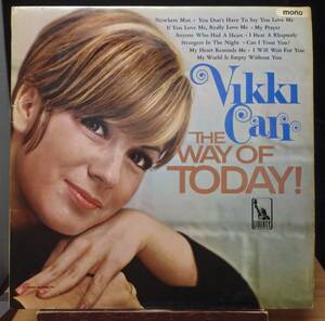 【FS308】VIKKI CARR「The Way Of Today!」, 66 UK mono Original/英国製ペラジャケ　★ボーカル