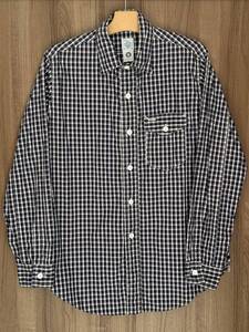 POST O’ALLS ポストオーバーオールズ サイズ：M チェックブロード生地 シャツC-POST 4 - Plaid Shirting チンストラップ 未着用品