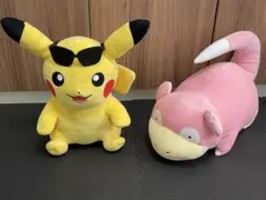 ポケモン　ぬいぐるみ　ピカチュウ　ヤドン　ポケットモンスター