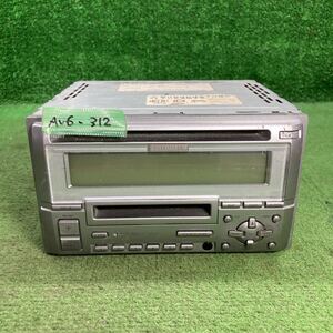 AV6-312 激安 カーステレオ CARROZZERIA PIONEER FH-P555MD AJMK058378JP CD MD プレーヤー 通電未確認 ジャンク