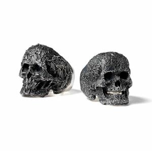 新品◆JUSTIN DAVIS◆KINGSTON SKULL RING◆15号◆スカルリング◆定価69,300円◆SRJ905◆