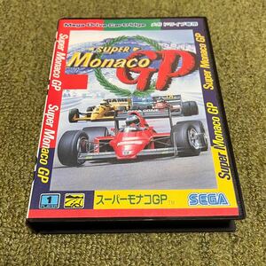 メガドライブ ソフト スーパーモナコGP super Monaco 中古品