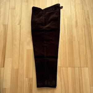 [極美品] 仏製anatomica 1915 Pants English Corduroy Brown 40 フランス製　アナトミカコーデュロイタンゴ618