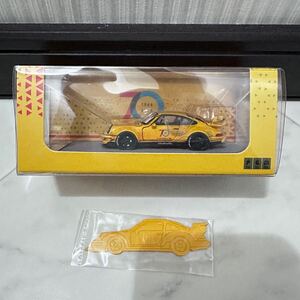 PGM フル開閉機能付 1/64 RWB PORSCHE 964 70th Yellow イエロー ポルシェ 中井啓 RAUH-Welt BEGRIFF 70周年記念 限定盤　ホットウィール