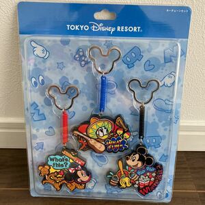 TDR　ミッキー　ミニー　ドナルド　キーチェーンセット　東京ディズニーリゾート　定価1800円