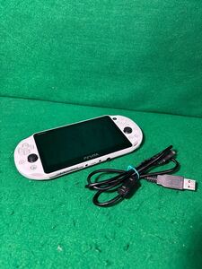 SONY ソニー】PS Vita Wi-Fiモデル PCH-2000 グレイシャーホワイト　動作品　動作良好　綺麗　美品　