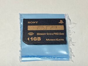 SONY ソニー MEMORY STICK PRO DUO メモリースティックデュオ 1GB 1枚 フォーマット済み 動作確認済みジャンク品