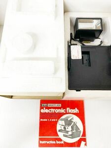 超稀少 珍品 SX 70 electronic flash for POLAROID SX-70 ITT MAGICFLASH ストロボ フラッシュ 電池式