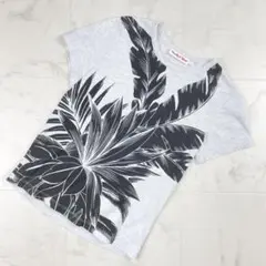 SeebyChloe Tシャツ ヤシの木 リゾート グレー 34*EC1014