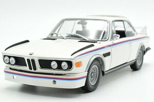 新品未開封 BMW 3.0 CSL クーペ 1973 ホワイト フルオープン 1/18 ミニチャンプス