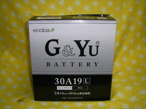 G＆Yu　エコバシリーズ　　ecoba　　30A19L バッテリー