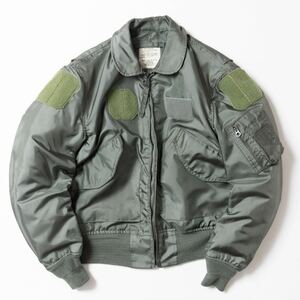 初期型 米軍実物 CWU-36/P フライトジャケット トップガン USAF VINTAGE ミリタリー CWU36P アメリカ軍 ALPHA INDUSTRIES アルファ Mサイズ