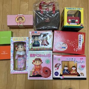 新品未開封　 不二家　FUJIYA ペコちゃん　着物ペコちゃん人形　ペコポコひな人形　おきあがりこぼし　ペコポコ　 フィギュア