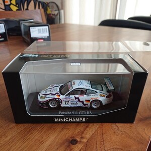 T2M特注 ミニチャンプス MINICHAMPS 400 016977 1/43 PORSCHE 911 GT3 RS Le Mans 24 hours 2001 ポルシェ ルマン ケース付き