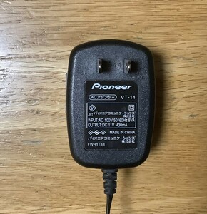 ACアダプター　PIONEER　VT-14　11V　430mA