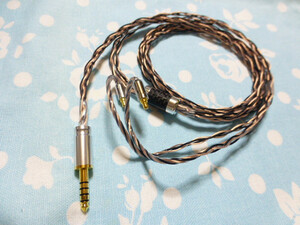 Acoustune IE400 IE500 PRO PENTACONN EAR MOGAMI 2799 八芯 ブレイド編 4.4mm5極 高品質ver ZX507 Fiio M17 ZEN DAC HS1697ti HS1677SS