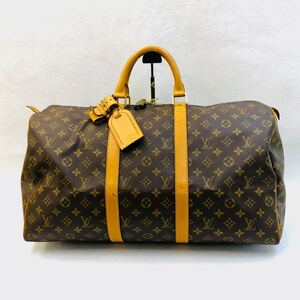 LOUIS VUITTON キーポル50 モノグラム ボストンバッグ LV B5