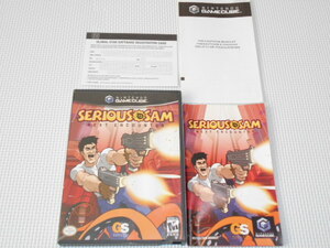 GC★SERIOUS SAM 海外版★箱付・説明書付・ソフト付