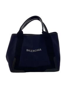 BALENCIAGA◆BALENCIAGA/トートバッグ/キャンバス/ネイビー/339933・4065・Y・535269