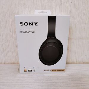 B109【60】1円～ 未使用 SONY ソニー ヘッドフォン WH-1000XM4 黒 ノイズキャンセリング