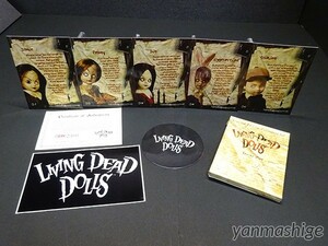 新品LDD 正規品レア 限定カードパック＋マグネット＋ステッカーセット リビングデッドドールズ Living Dead Dolls メズコ Mezco