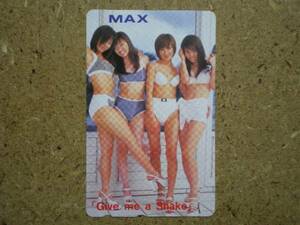 max・Give me a Shake　MAX　水着　テレカ