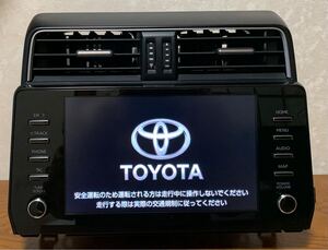 トヨタ　TOYOTA 150ランドクルーザープラド　86140-60L30 カーナビ　動作品