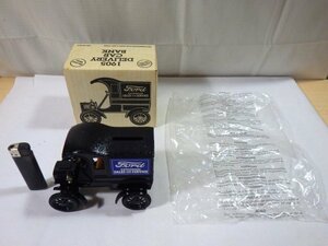 ■344：未使用　ERTL　Ford 1905 DELIVERY CAR BANK　ダイキャスト　貯金箱■