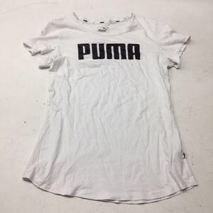 送料無料★PUMA プーマ★半袖Tシャツ トップス★レディース us Sサイズ★ホワイト♯30617sj52