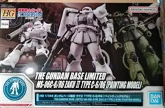 ガンダムベース限定 HG ザクII C-6/R6 　ペインティングモデル