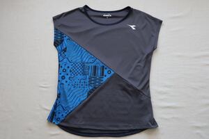 【新品】ディアドラ Diadora レディース テニス 半袖 Tシャツ W DIADRYトップ DTL8542 レディース M