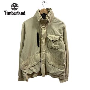 B品 TimberLand ナイロンジャケット USA古着 洗濯済 ティンバーランド nylon jacket 裏地フリース アウトドア アメリカ古着 plywood 2920