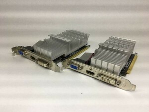 【中古/動作保証（DQ10ベンチ確認済）/2台まとめて】（管：G239） GIGABYTE GeForce GT730/ GDDR3/ 2GB/ DVI/ HDMI/ VGA