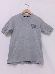 tricot COMME des GARCONS トリココムデギャルソン 半袖カットソー TO-T059 AD2004 グレー 綿100% T恤　T-shirts