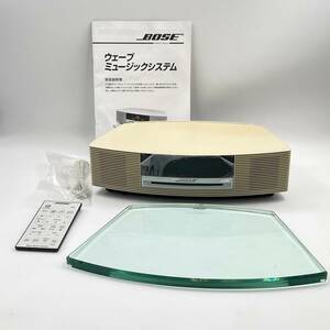 【★通電確認済み】BOSE ボーズ AWRCCC Wave music system ウェーブミュージックシステム 音響機器 リモコン付き ジャンク品