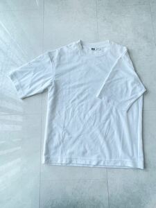 ユニクロ エアリズム コットン オーバーサイズ Tシャツ Sサイズ ホワイト 美品