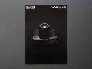 【カタログのみ】FUJIFILM 2020.01 X-Pro3 検 XF XC FUJINON LENS 富士フイルム